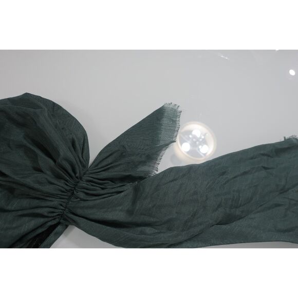 Forest Green TUK Pretied Headscarf with Velvet Grip, NWOT - Picture 3 of 6